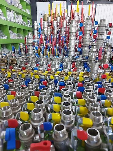 plast: Santexnika üçün kran və fitinqlər – geniş seçim Məhsullar: - Qaz, su — 1