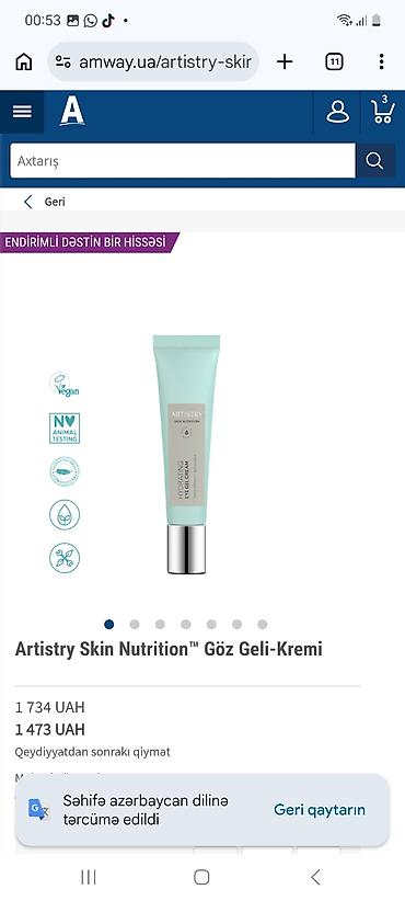 Kosmetika dəstləri: Məhsul dəsti: 1) g&h Protect UV Sunscreen – SPF 50+ PA++++ - — 14