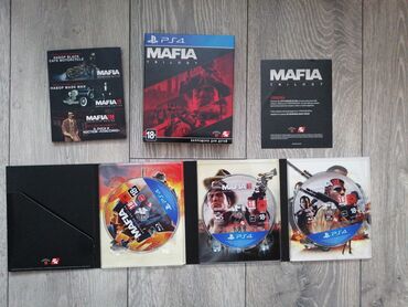 приставка плейстейшен 4 цена: Mafia trilogy, Mortal kombat 11 ultimate, gta trilogy definitive