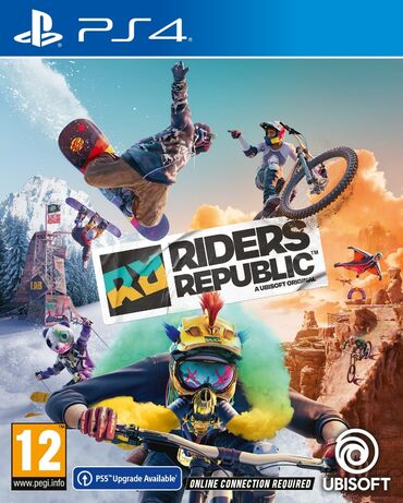 ps4 oyun disk: Ps4 riders republic