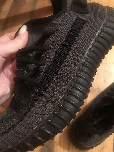 yeezy: Adidas Yeezy idman ayaqqabısı – tam qara rəng - Model: Yeezy (Adidas x — 3