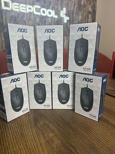 pc case: Проводная компьютерная мышь AOC MS100 - Тип подключения: проводная — 1