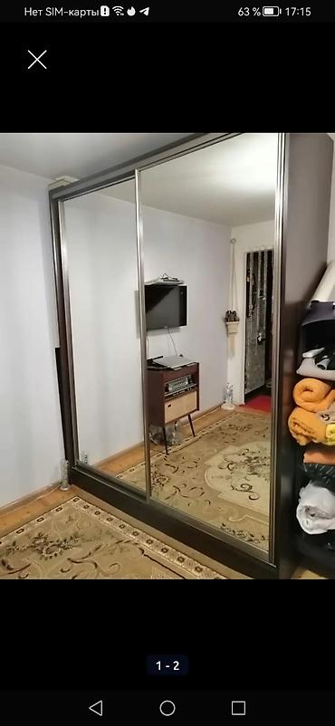 Dolablar: Güzgülü sürgülü qapılı qarderob - 3 panelli sürgülü qapı sistemi — 5