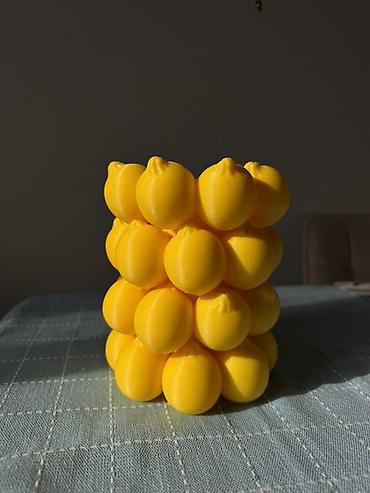Вазы: 🍋 Декоративная ваза «Лимоны» Оригинальная декоративная ваза в виде — 4