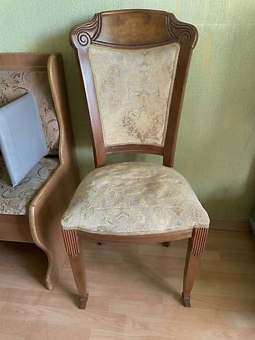 islənmis stullar: 6 ədəd taxta stul – hər biri 20 manat. - Material: bərk ağac karkas - — 1