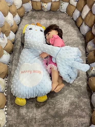 dost: 🧸 Poduşka-Oyuncaq “Uşaq yatızdıran pultlu – 63 sm (qucaqlayan) — 4