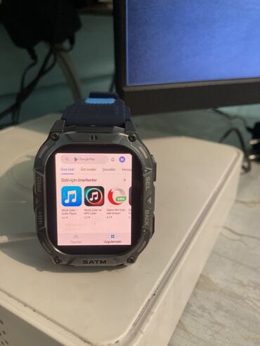 Smart saatlar: Smart saat, Smart, Suya davamlı, rəng - Mavi — 16