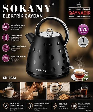 Elektrik çaydan Sokany Elektrik çaynik Sokany Məhsul haqqında məlumat