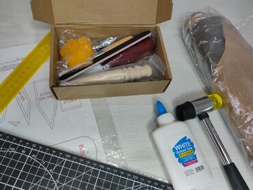 Другое: Набор по работе по коже в наборе есть пробойники разные заклепник — 22