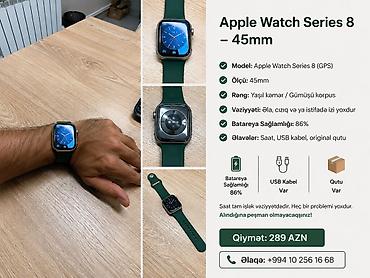 İşlənmiş, Smart saat, Apple, rəng - Boz lalafo.az -da İşlənmiş, Smart saat, Apple, rəng - Boz