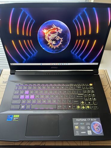 Ноутбуки: Ноутбук, MSI, 32 ГБ ОЗУ, Intel Core i7, 17.3 ", Б/у, Для работы, учебы, память SSD