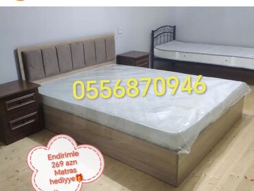 Çarpayılar: Yeni, İkinəfərlik çarpayı, Bazasız, Matras ilə, Siyirməsiz, Azərbaycan -da lalafo.az — 9 Çarpayılar: Yeni, İkinəfərlik çarpayı, Bazasız, Matras ilə, Siyirməsiz, Azərbaycan — 9