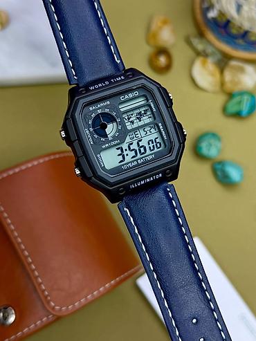 plaslar kisi: Casio World Time (Illuminator) rəqəmsal qol saatı - Funksiya və — 1