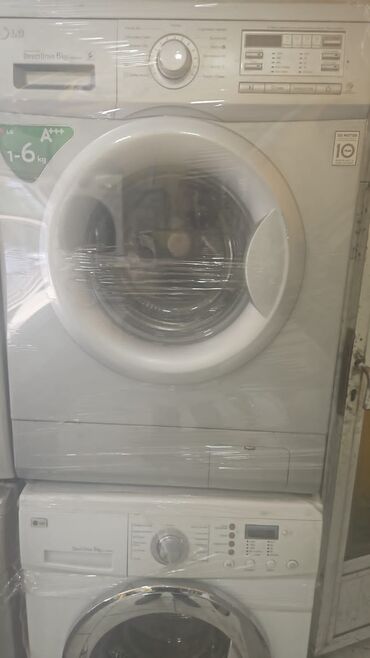 masin aparatura: Paltaryuyan maşın LG, 6 kq, Avtomat, Qurutmasız, Kredit yoxdur