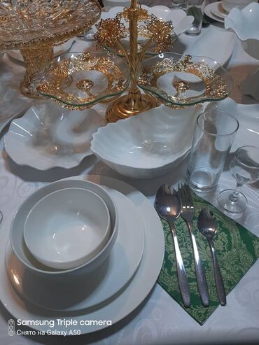 Выездные банкеты: На прокат. В аренду столы, стулья, посуда, чехлы, скатерти, шатры — 9