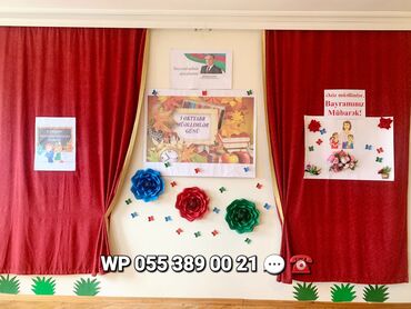 Digər ev dekoru: Bayraq gülləri. Şəkilləri çevirin zəhmət olmasa. Zəfər günü tablosu — 15