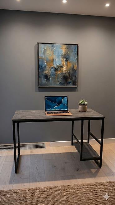 Офисные столы: Офисный стол, Новый, Регулируемый, цвет - Белый, Прямоугольный, ЛДСП, Платная доставка — 17