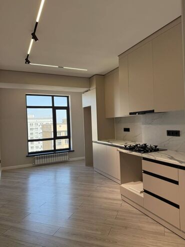 квартира в аренду в оше: 1 бөлмө, 47 кв. м, Элитка, 12 кабат, Дизайнердик ремонт