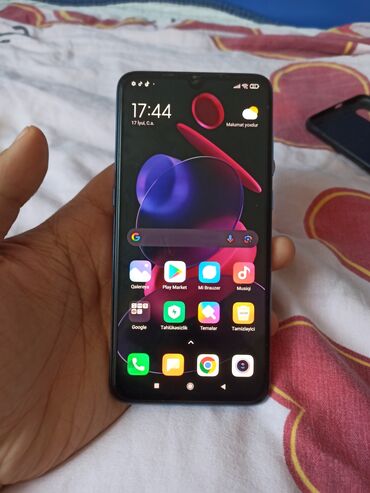 mi modem: Xiaomi Mi 9, 64 GB, rəng - Göy, 
 Sensor, Barmaq izi, Face ID