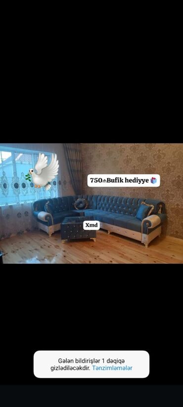 Yataq otağı dəstləri: Künc divan, Yeni