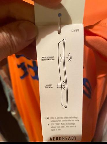 yun corab: İdman dəsti, Adidas, M, rəng - Narıncı — 3