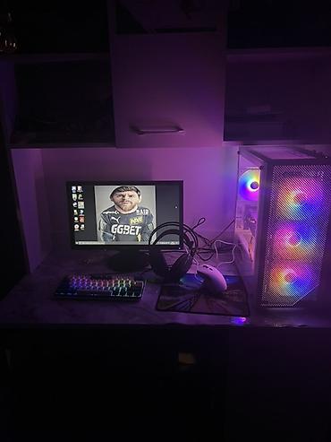 монитор 40: Компьютер, ядер - 8, ОЗУ 16 ГБ, Игровой, Новый, Intel Core i7, AMD Radeon RX 580, HDD + SSD — 1
