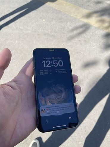 aplle watch 9: IPhone X, Б/у, 64 ГБ, Space Gray, 100 % — 2