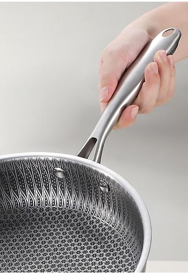 18 веши: Набор сковород-вок HONGCHENDA Non-stick Honeycomb - Комплектация: 3 — 2