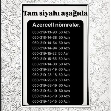 2002 azercell: Nömrə: ( 050 ) ( 2656573 ), İşlənmiş