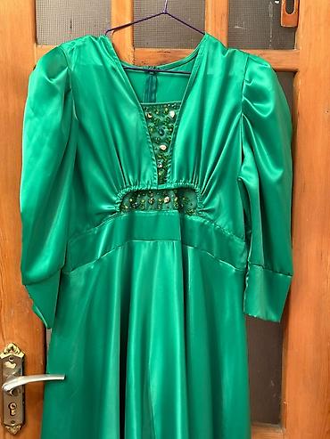 Ziyafət donları: Zərif qadın paltarı seti – 2 ədəd 1) Krem rəngli, nazik və yüngül yay — 9