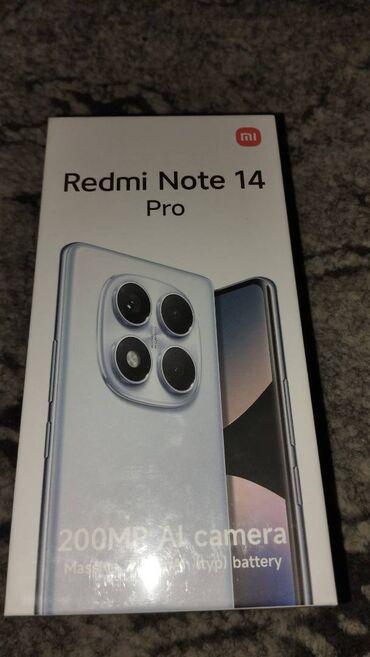 limitsiz internet ayliq: Redmi Note 14 Pro, 256 GB, rəng - Qara