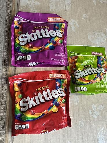 Böyük 15 man 1 ededi Balaca 10 man USA alınıb Skittles konfetləri – lalafo.az -da Böyük 15 man 1 ededi Balaca 10 man USA alınıb Skittles konfetləri –