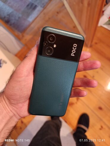 poco x3 pto: Poco M5, 128 GB, rəng - Yaşıl, Düyməli, Sensor, Barmaq izi