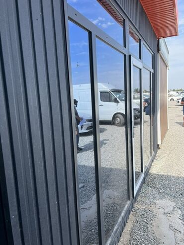 откосы на окна цена: Буюртмага алюминий терезелер, Фасаддык