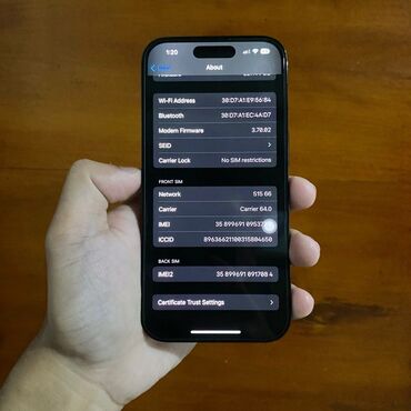 Apple iPhone: IPhone 14 Pro, 256 GB, Deep Purple, Simsiz şarj — 9