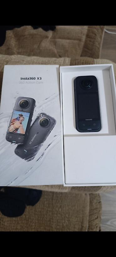 insta 360 one x2: Insta360 X3 – 360 dərəcə Action Cam Xüsusiyyətlər: - 360° çəkiliş — 1