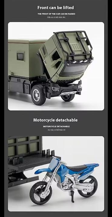 mersedes saat: Məhsul: NOMADISN off-road ekspedisiya kamperi (oyuncaq/model) Təsvir — 7