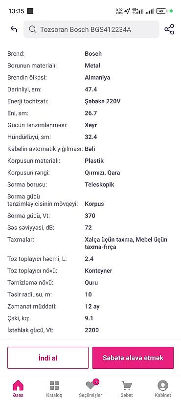 manqal kabab: Ət çəkən maşın Panasonic, 1300 Vt, Revers ilə, Yeni — 2