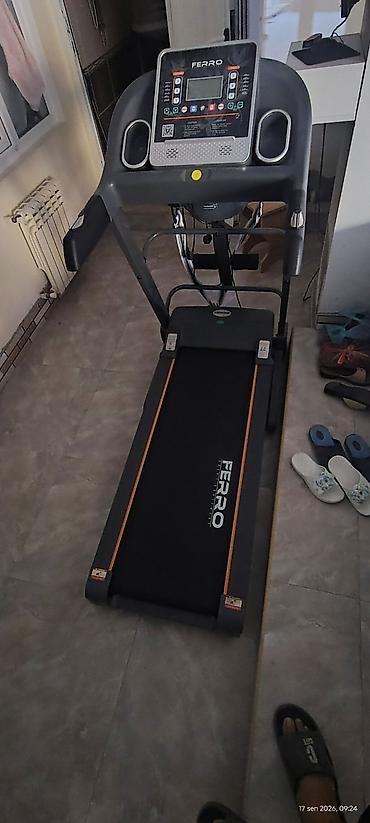 Беговые дорожки: Ferro Fitness elektrik qaçış trenajoru Xüsusiyyətlər: - Marka/model — 5