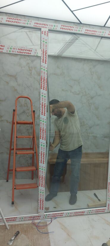 Qapıların təmiri: Pencere qapi usasi temir ne lazm oldu muraciyyet ede bilersiz vacap — 17