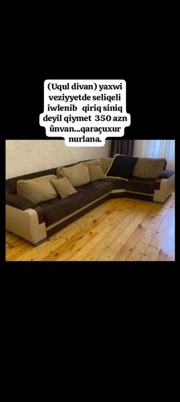 uqlarez işlənmiş: (Uqul divan) yaxwi veziyyetde seliqeli iwlenib qiriq siniq deyil