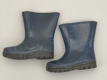 buty z białą podeszwą: Rain boots, 22, condition - Fair