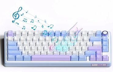 сколько стоит светящаяся клавиатура: Клавиатура, Механическая, Bluetooth подключение, Размер: 75%