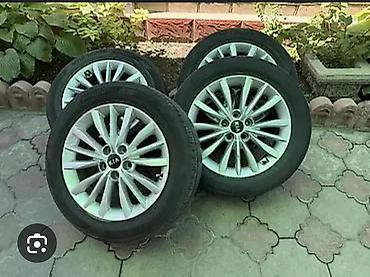 Литые Диски R 17 Kia, Запаска, отверстий - 5, Б/у