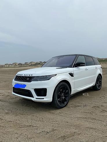 range rover on susesi: Range Rover Sport – ağ kuzov, qara dam və qara detallarla dinamik — 2