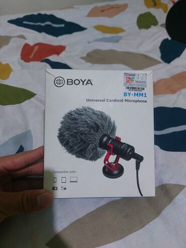 заказать петличный микрофон: Микрафон звукозапись петличка
Boya by-mm1