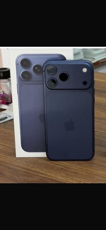 IPhone 17 Pro Max, 256 GB, Mavi, Sənədlərlə