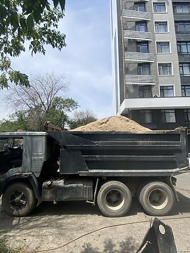 песок для стяжки: Песок, Насыпью, Камаз — 2