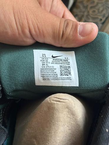 pegas: Мужские кроссовки, 43, Nike, Новый, цвет - Черный, Платная доставка, Самовывоз — 5