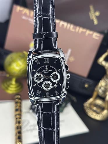 Aksesuarlar: Patek Philippe Geneve kişi qol saatı – klassik tonda zərif dizayn və — 9